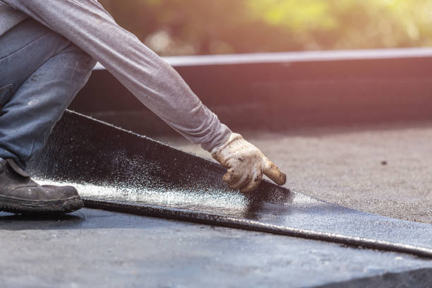 Professional Waterproofing technician working in Montrose, AL